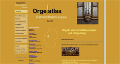 Desktop Screenshot of orgel-owl.de