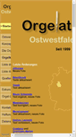 Mobile Screenshot of orgel-owl.de